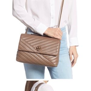 Tory Burch kira chevron convertible bag